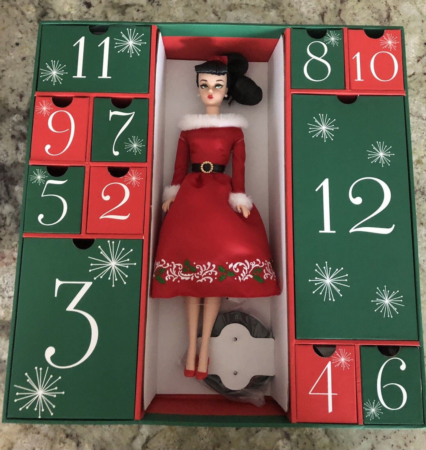 12 Days Of Christmas Signature Barbie Doll And Accessories