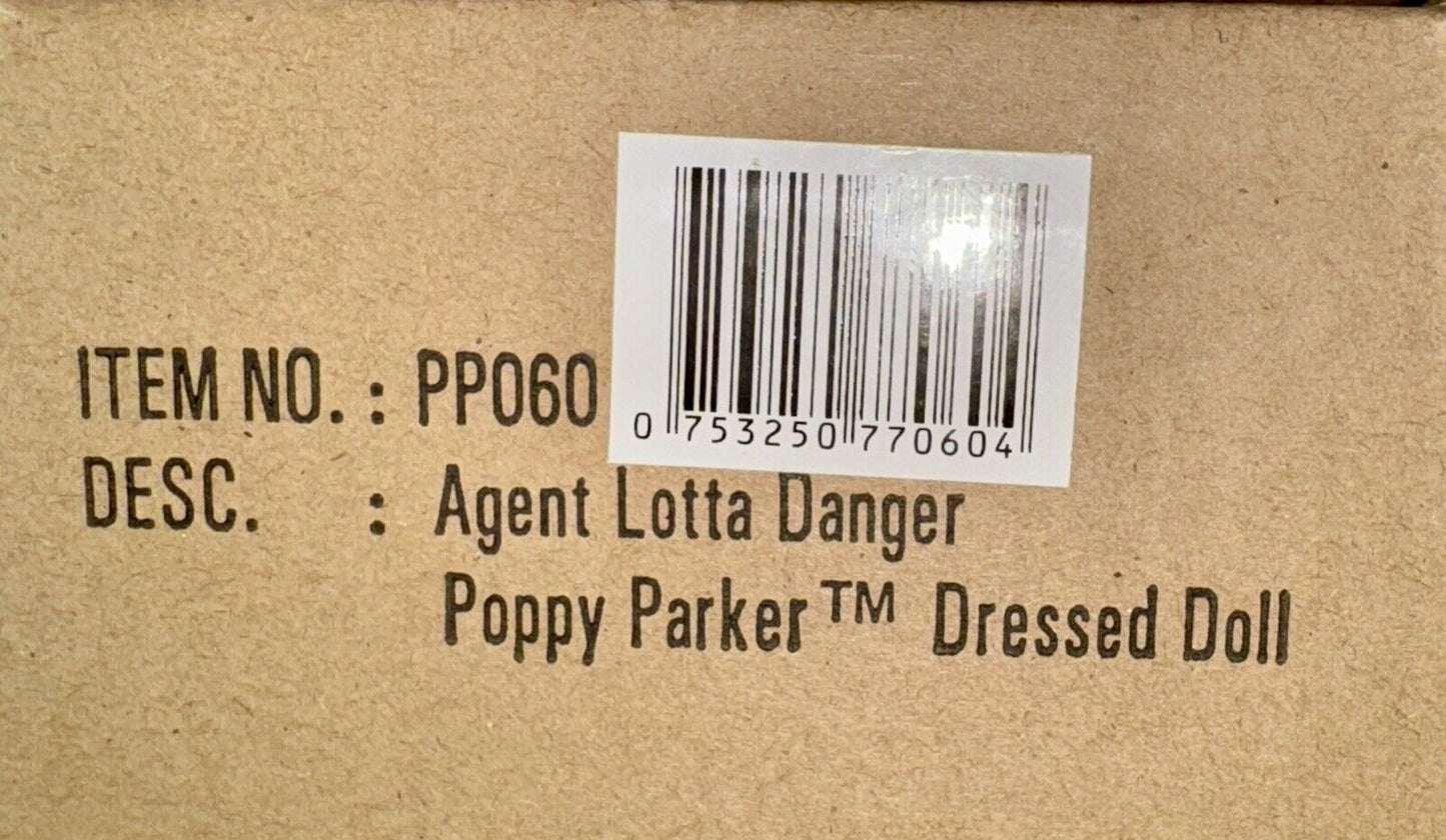 IT FASHION ROYALTY POPPY PARKER 2014 LOTTA DANGER DOLL NRFB LE 800